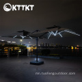 Гадаа зуслангийн давхар төгсгөлийн Sun Sunshade шүхэр